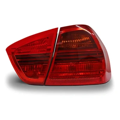 Afbeelding van Finest Folia Achterlichtfolie achterlichten folieset (Red, E90 Limousine C013)