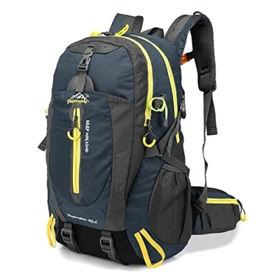 Afbeelding van Lixada 40 l waterbestendig, voor reizen, kamperen, wandelen, laptop, rugzak, trekking, klimmen, tassen mannen en vrouwen, Groen