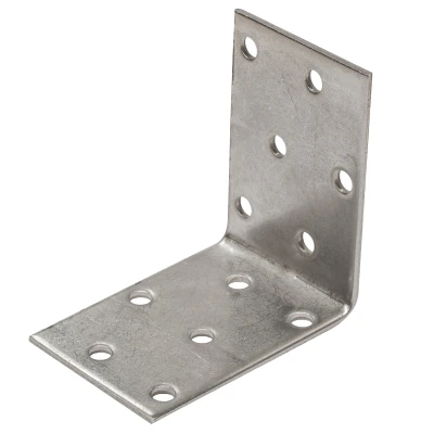 Afbeelding van Wovar Schutting Hoekjes 50 x mm RVS Tuinscherm Beslag 6 Stuks