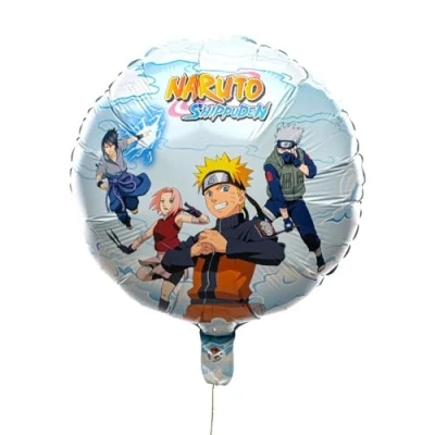 Afbeelding van Ballon, aluminium, rond, Naruto, 43 cm