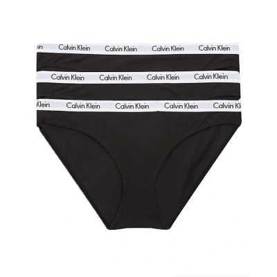 Afbeelding van Calvin Klein 3 pack Bikini Slips dames XS Zwart
