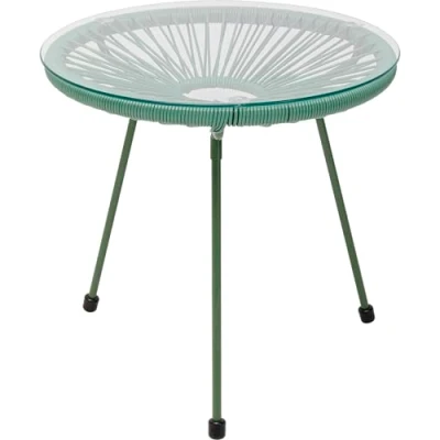 Afbeelding van Tuin Bijzettafel Acapulco Mono groen Kare Design