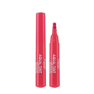 Afbeelding van Deborah Milano Aqua Tint Lipstick met aloë vera, langdurige lippenkleur nr. 06 Geranium, hydraterende en glanzende waterdichte marker, geeft pluizige gesatineerde lippen, 2,5 g