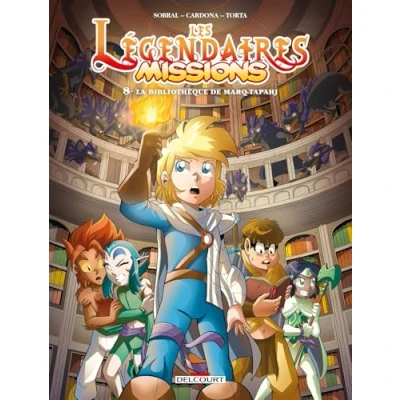 Afbeelding van LES LEGENDAIRES MISSIONS,08:LA BIBLIOTHEQUE DE MARQ TAPAHJ