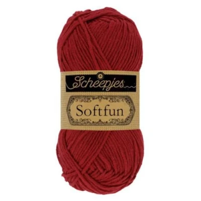 Afbeelding van Scheepjes Softfun 50g 2492 Bordeaux