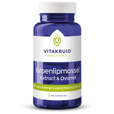 Afbeelding van Vitakruid Groenlipmossel Extract &amp; Ovomet 90VCP