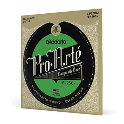 Afbeelding van D&#039;Addario EJ25C Pro Arte Composites Flamenco Guitar Clear Nylon