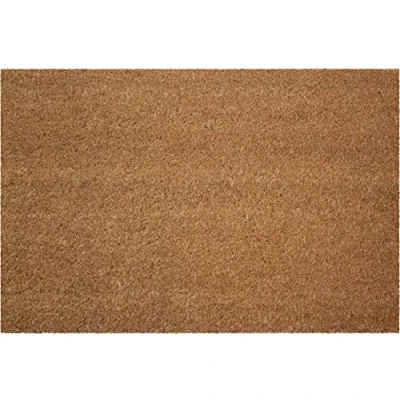 Image de Id mat tapis coco naturel uni s/pvc 40x60