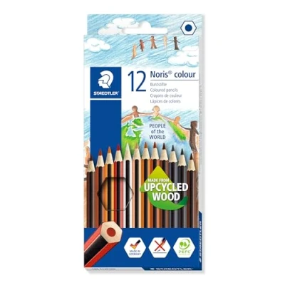 Afbeelding van Noris colour kleurpotlood set 12 st people