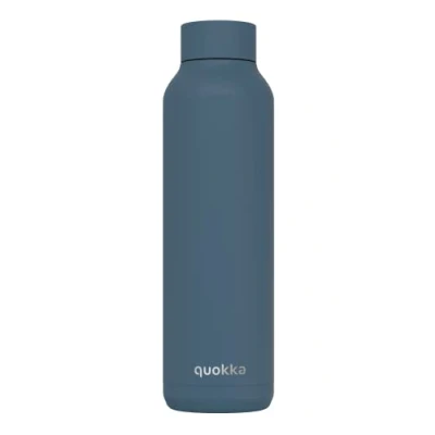 Afbeelding van Quokka Stabiele roestvrijstalen thermosfles van blauwe steen, 630 ml