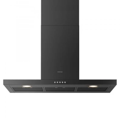 Afbeelding van AKB9005ZWA Inventum Schouwkap 90 cm breed