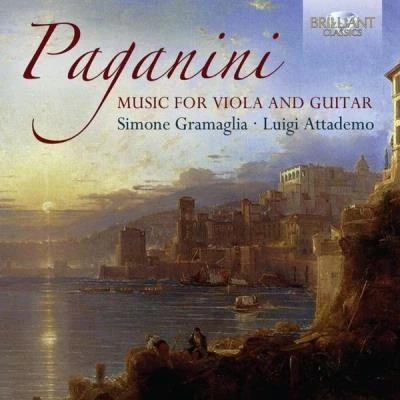 Afbeelding van Simone Gramaglia &amp; Luigi Attademo Paganini: Music For Guitar And Viola (CD)