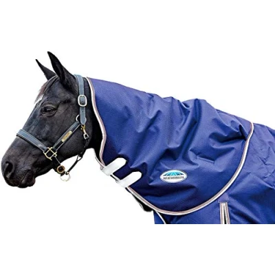 Image de Weatherbeeta Lite Neck Rug Comfitec Essential Navy/Silver/Red XFull
