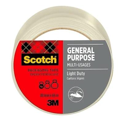 Afbeelding van Scotch Verpakkingsplakband Classic, Ft 48 Mm X 66 M, Transparant, Per Rol Plakband