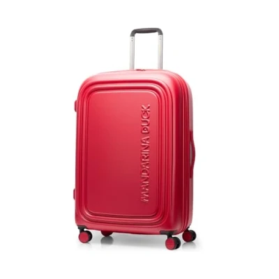Afbeelding van Mandarina Duck LOGODUCK + Large EXP Trolleykoffer, Kersentomaat, L, +,