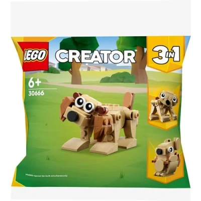 Afbeelding van LEGO Creator 30666 3 in 1 hondenzakken, kunststof, eekhoorn, 75 stuks