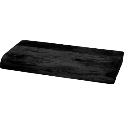 Afbeelding van Home67 Wandplank Pure Zwart Mangohout 40 cm