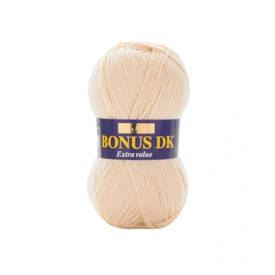 Afbeelding van Hayfield Double Bonus breigaren DK 100 g, garen, flesh tone, 19 x 9 cm