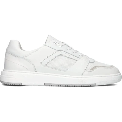 Afbeelding van Cycleur de LUXE Tailwip Sneakers laag, Heren, Maat: 45, Wit Leer