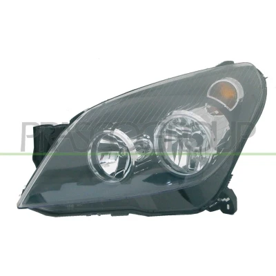 Afbeelding van PRASCO OP4104904 Koplampen Links H7, H1 Met regelmotor voor LWR OPEL: Astra H GTC, Hatchback, Caravan