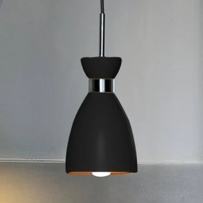 Afbeelding van Retro hanglamp, zwart