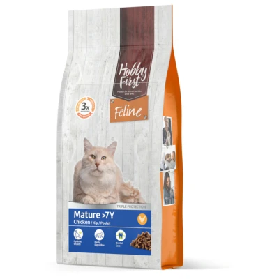 Afbeelding van Hobbyfirst Feline Mature Kip Kattenvoer 1.5 kg