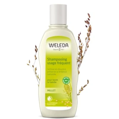 Afbeelding van Weleda Millet verzorgende shampoo 2 x 190 ml
