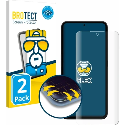 Afbeelding van BROTECT Screenprotector voor Nothing CMF Phone 1 Folie Beschermfolie transparant volledig dekking (2 Stuks)