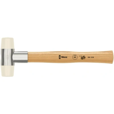 Afbeelding van Wera kunststof hamer met nylon kop 35 x 290 mm