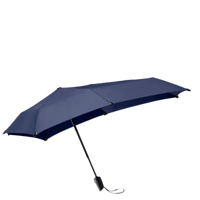 Afbeelding van Senz Mini Automatic Aerodynamische Opvouwbare Stormparaplu Donkerblauw