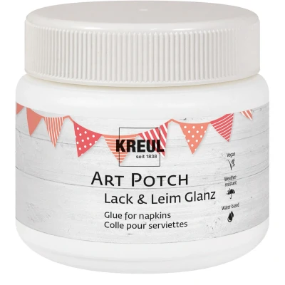 Afbeelding van KREUL servettenvernis &amp; lijm ART POTCH, glanzend, 150 ml