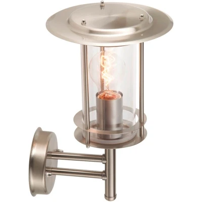 Afbeelding van Brilliant YORK Buiten wandlamp Chroom