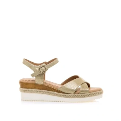 Afbeelding van mtng ELIF Espadrilles, Dames, Maat: 41, Raya champagne Kunststof