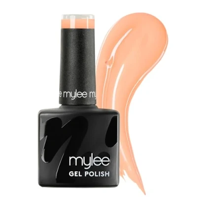 Afbeelding van Mylee Gelnagellak, semi permanent, 8 ml [Orange Blossom] UV/LED, nail art, manicure en pedicure, duurzaam, professioneel thuisgebruik [Nude Range] Vegan &amp; Cruelty Free