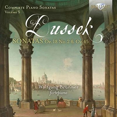 Afbeelding van Wolfgang Brunner Dussek: Complete Piano Sonatas Op.18 No.2 &amp; Op.45, Vol. 5 (CD)