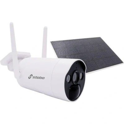 Afbeelding van Stabo solar outdoorcam 51138 Extra camera Radiografisch 2560 x 1440 Pixel 2.4 GHz