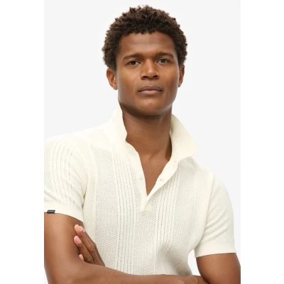 Afbeelding van Superdry M1110390a Korte Mouw Poloshirt Beige XL Man