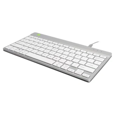 Image de R Go Compact Break Clavier avec indicateur de rupture intégré USB C QWERTZ Allemand blanc