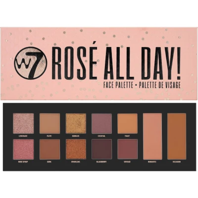 Afbeelding van W7 Rosé All Day! Face Palette