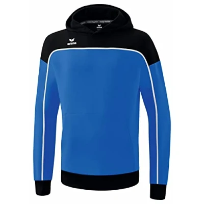 Afbeelding van CHANGE by erima sweatshirt met capuchon new royal/zwart/wit / 140