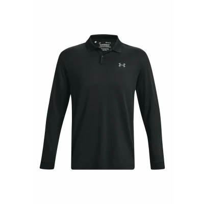 Afbeelding van Under Armour Golf Performance 3.0 Polo Met Lange Mouwen Zwart XL