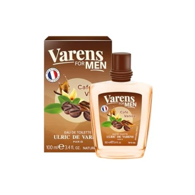 Afbeelding van ULRIC de Varens For Men Eau Toilette Café Vanille Orientale Marine Fern Herengeur Spray Gemaakt in Frankrijk 100 ml
