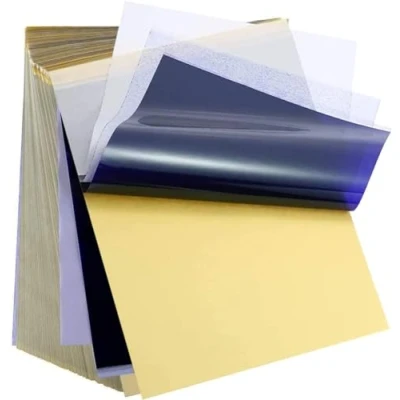 Image de Stencil Tattoo Papier, Unihuby 20pcs Papier de Transfert pour Tatouage A4 Size Paper Transfer 4 Laryers