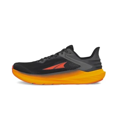 Afbeelding van Altra Torin 8 Hardloopschoenen voor op de weg, Heren, Maat: 42, Black/orange Textiel/ synthetisch