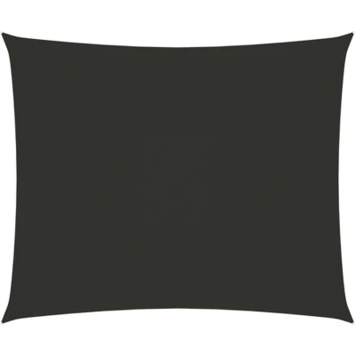 Afbeelding van Zonnescherm rechthoekig 6x7 m oxford stof antracietkleurig