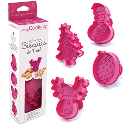 Afbeelding van ScrapCooking Uitsteker Kerst pk/4
