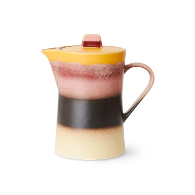 Afbeelding van HKLiving 70&#039;s Theepot Sunset