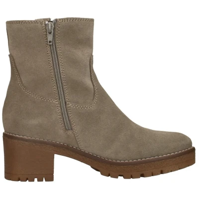 Afbeelding van SUB55 Khaty Enkellaarsjes Hak taupe Maat 36