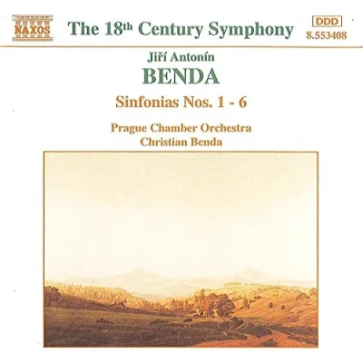 Afbeelding van Prague Chamber Orchestra Benda: Sinfonias 1 6 (CD)