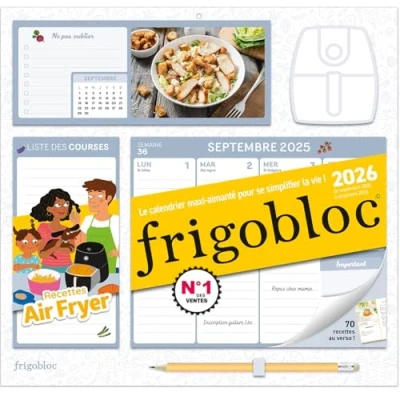 Afbeelding van AIR FRYER FRIGOBLOC HEBDOMADAIRE (SEPT.2025 A DEC.2026)